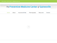 Tablet Screenshot of prevent-doc.com
